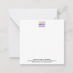 Personalized Logo No Minimum   Custom Office Card