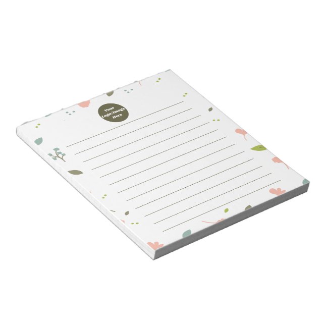 Personalized Logo Notepad Corporate Gift (Angled)