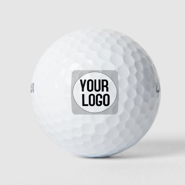 Personalized logo on merch golf balls (Front)