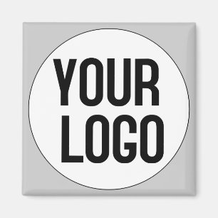 Personalized logo on merch magnet