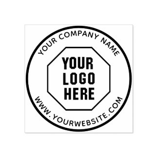 Personalized Logo Stamp: Self-Inking, Customized  Rubber Stamp