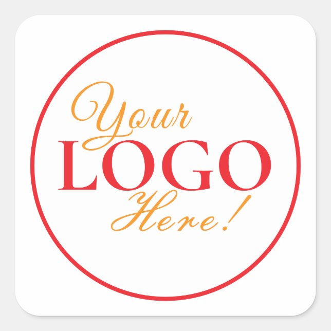 Personalized LOGO Sticker for Unique Branding (Front)
