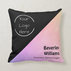 Personalized Logo - Text Office Decor Pillows