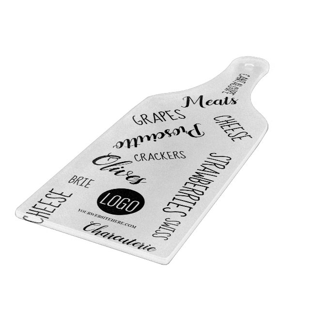 Personalized Logo Website Grazing Business Cutting Board (Corner)