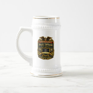 Personalized Los Angeles Police Officer Beer Stein