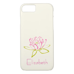 Personalized Lotus Flower / Water Lily Case-Mate iPhone Case