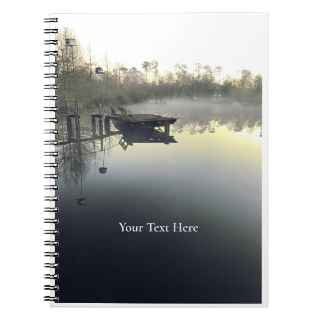 Personalized Louisiana Bayou Notebook (Front)