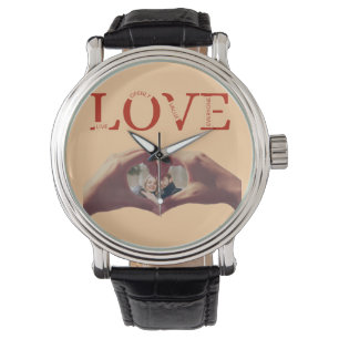 Personalized LOVE Acronym Photo  Watch
