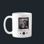 Personalized Love Couple Anniversary Gifts Song Coffee Mug<br><div class="desc">Personalized Love Couple Anniversary Gifts Song</div>