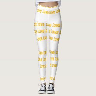 Personalized Love Design Leggings - Stylish and Co