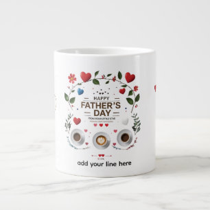 Personalized Love from Your Little Star Large Coffee Mug