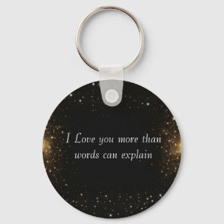Personalized love Gift Ideas, Black, White  Keychain