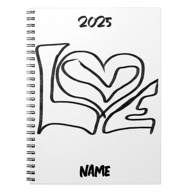 Personalized Love Journal (Front)
