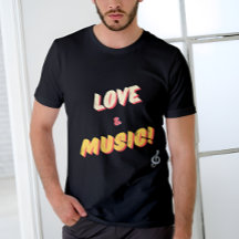 Personalized Love & Music! Tee 🎼