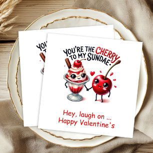 Personalized Love Quote Funny Food Napkins