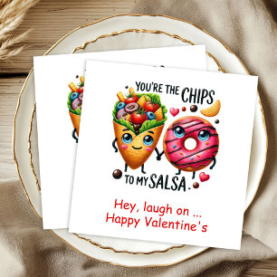 Personalized Love Quote Funny Food Napkins