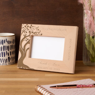 Personalized Love Tree Engraved Couple’s Frame