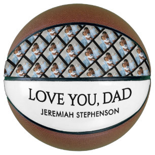 Personalized LOVE YOU DAD Father's Day Basketball