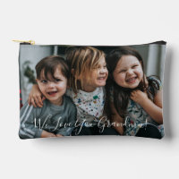 Personalized Love You Grandma Photo Handwritten 