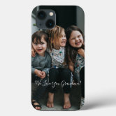 Cute HEART LOVE YOU MOM Mother's Day Photo Case-Mate iPhone Case