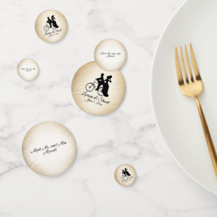 Personalized Lovely Bicycle Wedding Confetti