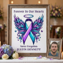 Personalized Loving Memory Suicide Loss Awareness 