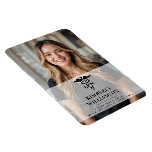 Personalized LPN Licensed Practical Nurse Photo Magnet