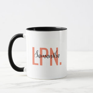 Personalized LPN Mug, Licensed Practical Nurse Mug