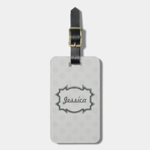 Personalized luggage tag