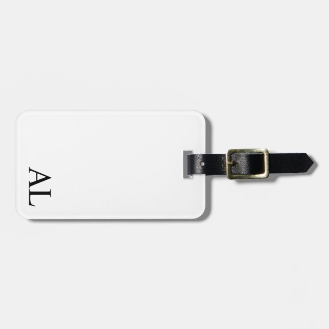 Personalized Luggage Tag Gift Ideas Holiday Gift  (Front Horizontal)