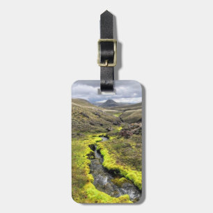 Personalized luggage tag - Iceland nature