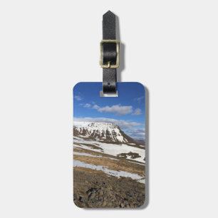 Personalized luggage tag - Iceland nature