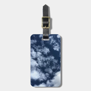 Personalized luggage tag - sky