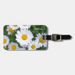 Personalized Luggage Tags With Daisy