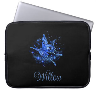 Personalized Lunar Moth Laptop Sleeve