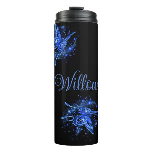 Personalized Lunar Moth Thermal Tumbler