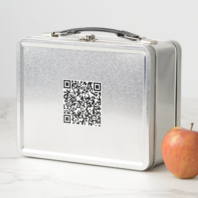 Personalized Lunchbox with Scannable QR Code (In Situ)