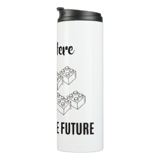 Personalized Lunchkins Building Bricks Lunch Box Thermal Tumbler