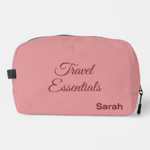 Personalized Luxury Deluxe Travel Kit Dopp Kit