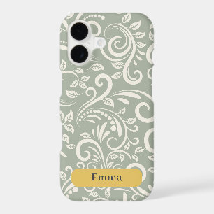 Personalized Luxury Floral Phone Case