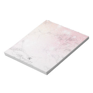 Personalized Luxury Marble Notepad