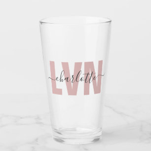 Personalized LVN Licensed Vocational Nurse Chic Glass