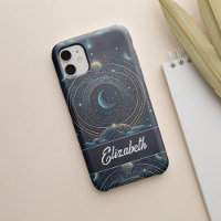 Personalized Magical Crescent Moon And Stars