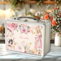 Personalized Magical Fairy Floral Garden Pixie
