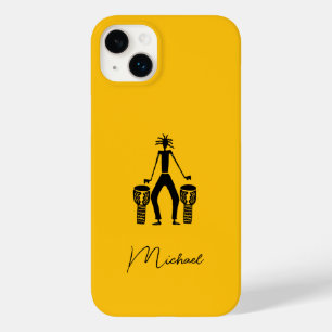 Personalized, Magical Silhouette Drummer Case-Mate iPhone 14 Plus Case