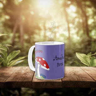 Personalized Magical Toadstool Coffee Mug