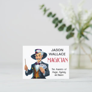 Personalized Magician's Business Card
