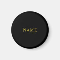 Personalized Magnet Featuring Your Custom Name Des