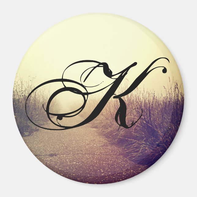 Personalized Magnet Sunrise Pathway Walkway Path S (Front)