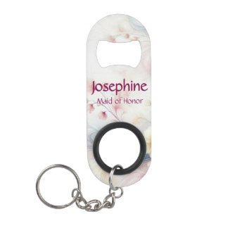 Personalized Maid of Honour Bottle Opener Keychain Bottle Opener